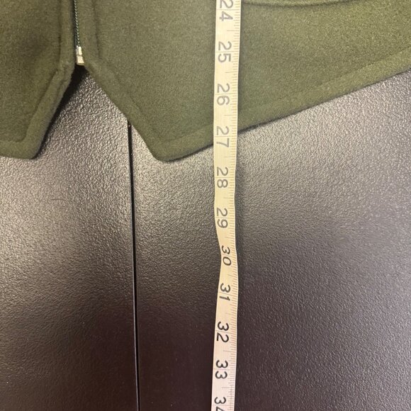 Orvis Wool Blend Zip Front Vest Men’s XXL Dark Green Canada Outdoor Gorpcore - Picture 4 of 8